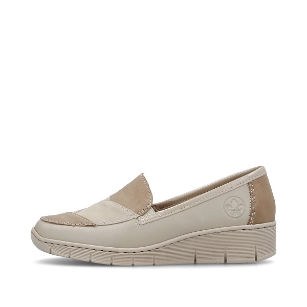 Rieker mocassins 53785 60 beigeB840701_2