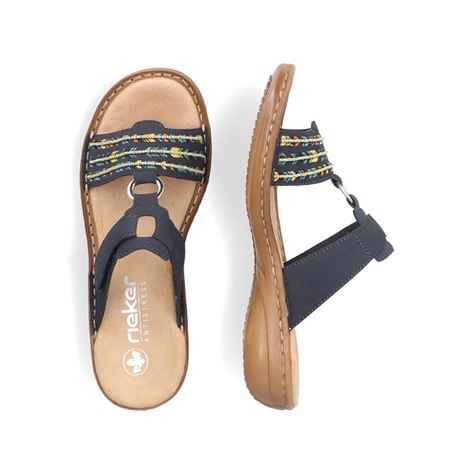 Rieker mules 60867 14 bleuB841101_4