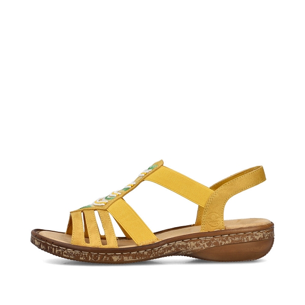 Rieker nu pieds et sandales 62808 68 jauneB841901_2