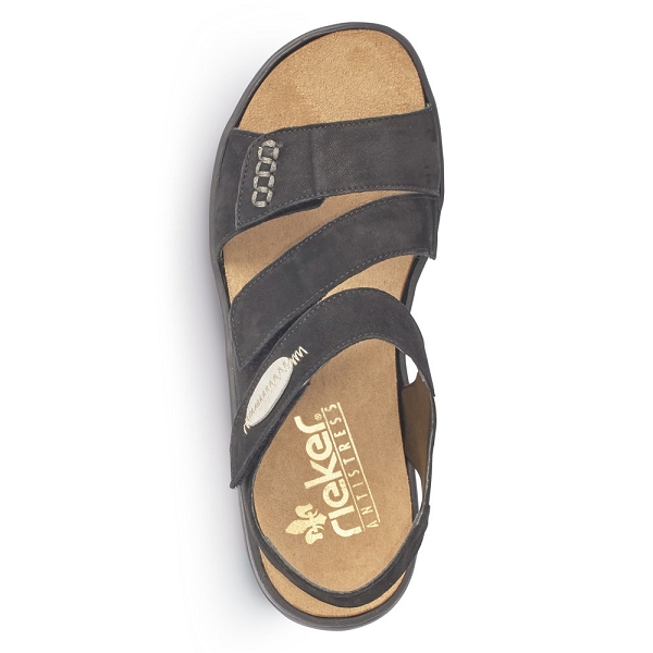 Rieker nu pieds et sandales 64573 00 noirB842901_3