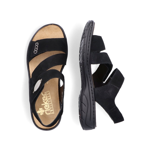 Rieker nu pieds et sandales 64573 00 noirB842901_4