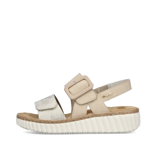 Rieker nu pieds et sandales 69260 60 beigeB845701_2