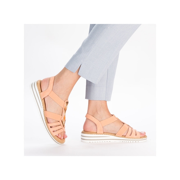 Rieker nu pieds et sandales v0651 38 orangeB848301_5