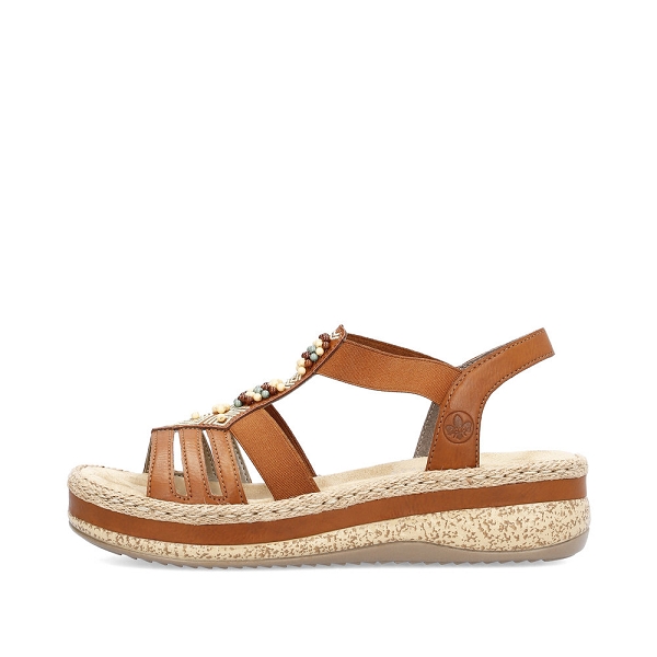 Rieker nu pieds et sandales v0921 24 marronB848601_2