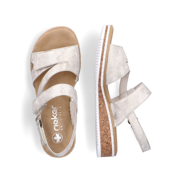 Rieker nu pieds et sandales v3666 60 beigeB849301_4