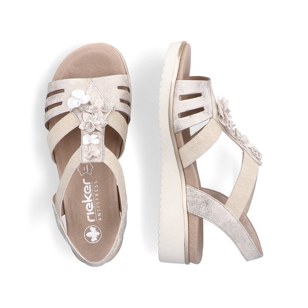 Rieker nu pieds et sandales v3788 60 beigeB849701_4