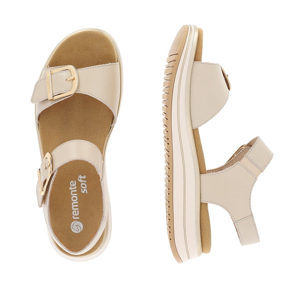 Remonte nu pieds et sandales d1j51 80 beigeB853901_4