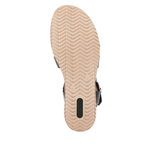 Remonte nu pieds et sandales d6461 02 noirB855601_4