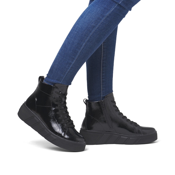 Rieker r bottines et boots w0561 01 noirB864301_5