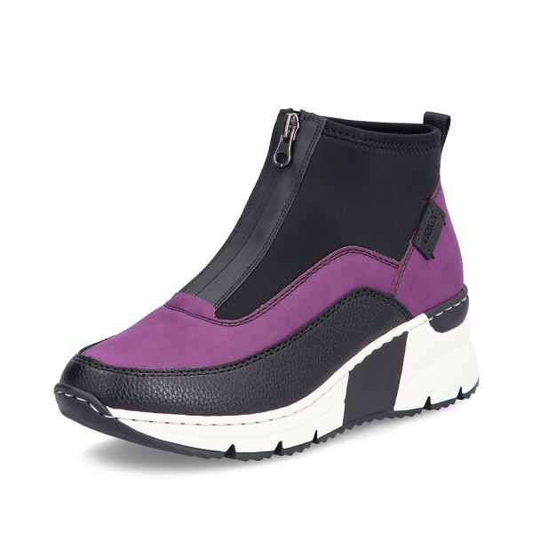 Rieker bottines et boots n6352 30 violetB870801_1
