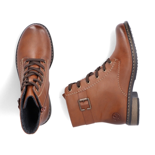 Rieker bottines et boots 71202 24 marronB910201_5