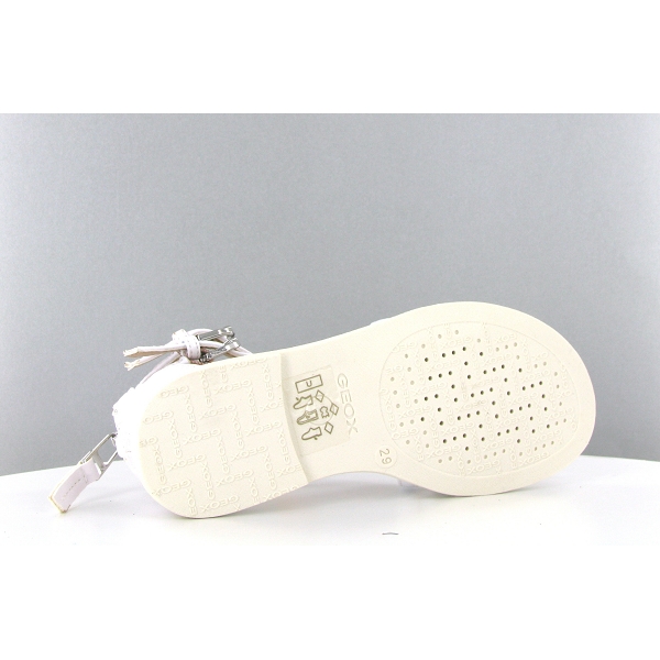 Geox enfant nu pied j sandale karly blancC078302_3