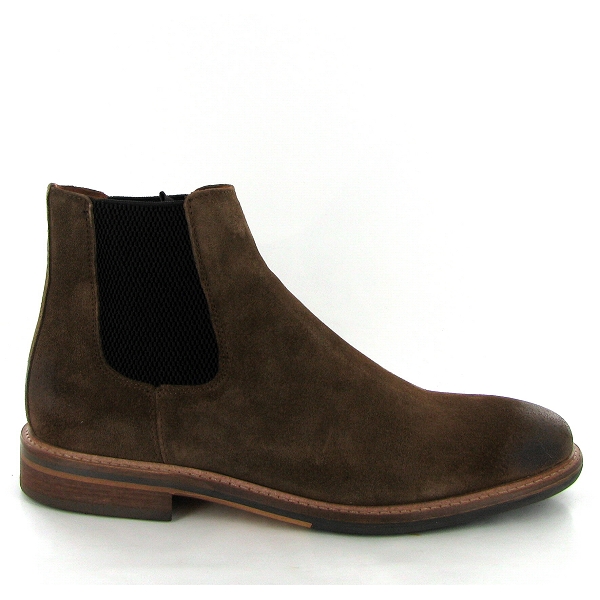 Schmoove bottines et boots pilot chelsea marronC201201_2