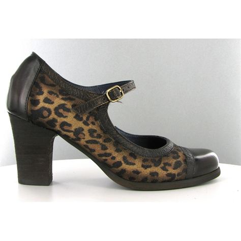 Pinto di blu escarpins 41012 marronC216301_1