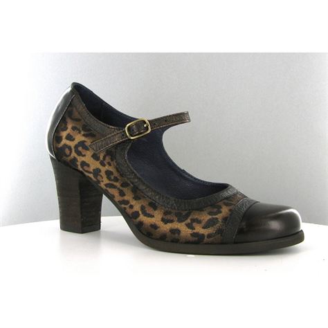 Pinto di blu escarpins 41012 marronC216301_2