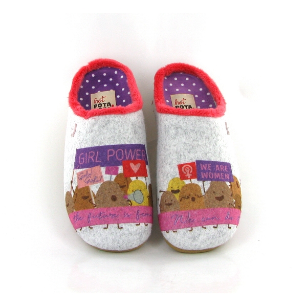 Hot potatoes mules eitzing 64628 girl power grisC273301_1