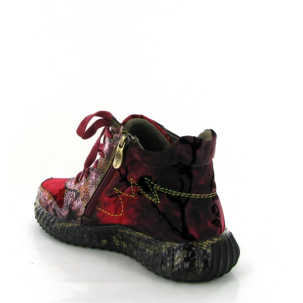 Laura vita bottines et boots burton 101  wine bordeauxC301101_3