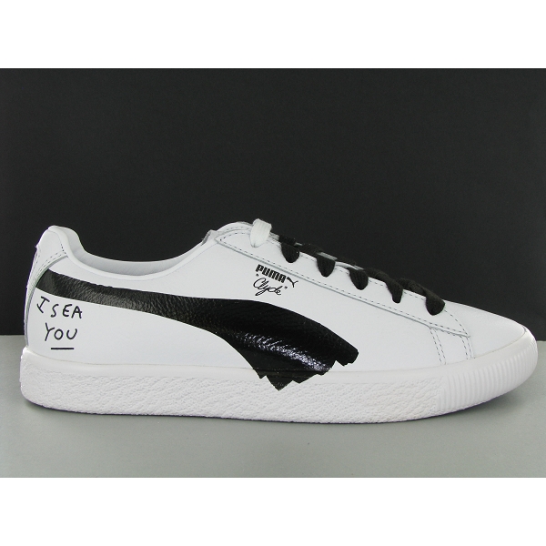 puma clyde noir