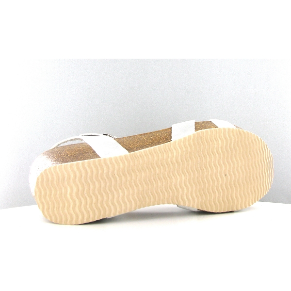K daques nu pieds et sandales casco argentD034601_4