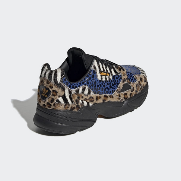 adidas falcon w leopard