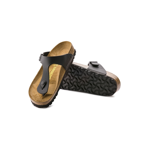 Birkenstock tong gizeh birko flor 43691 regular fit noirD078001_5