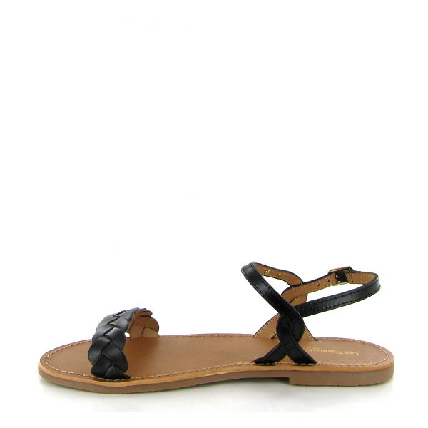Les tropeziennes nu pieds et sandales hortense 42287 noirD094101_3