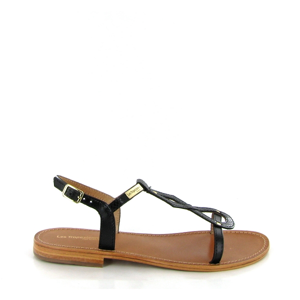 Les tropeziennes nu pieds et sandales hamso 42747 noirD094201_2