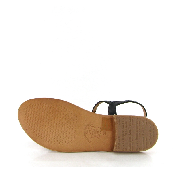 Les tropeziennes nu pieds et sandales hamso 42747 noirD094201_4