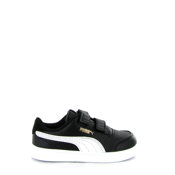 Puma  enfant tennis puma shuffle v 375690 03 noirD107901_2