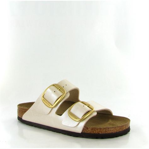 Birkenstock mules arizona big buckle 1020021 blancD115401_1