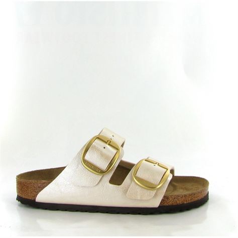 Birkenstock mules arizona big buckle 1020021 blancD115401_2