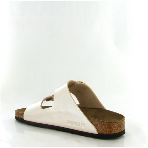 Birkenstock mules arizona big buckle 1020021 blancD115401_3
