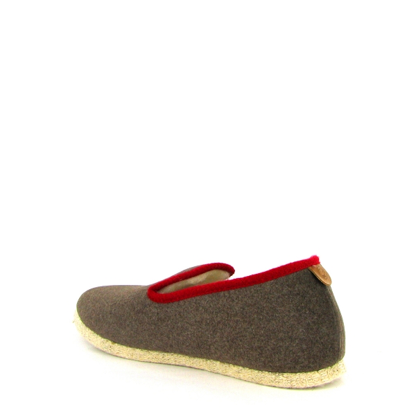 Chausse mouton charentaise soft 5 chaines marronD143502_3