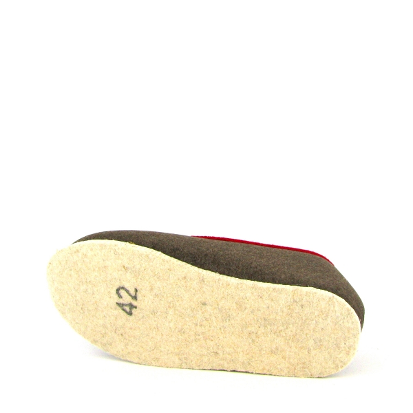 Chausse mouton charentaise soft 5 chaines marronD143502_4
