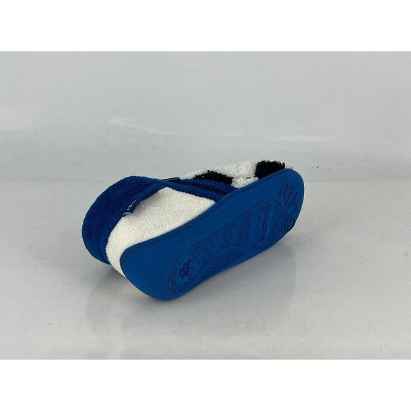 Isotoner famille bottillon velours bleuD148901_4