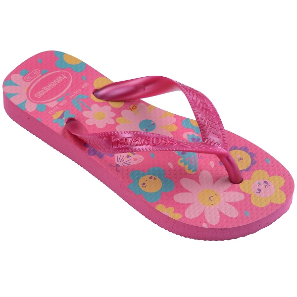 Havaianas tong kids flores pink flux roseD152601_2