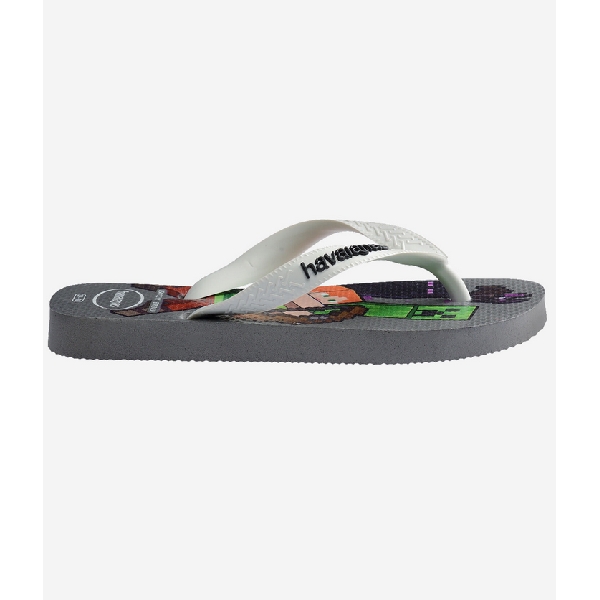 Havaianas tong kids minecraft grisD153001_3
