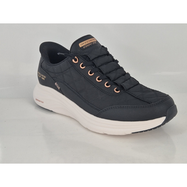 Skechers tennis contour foam golden 150413 noirD156001_1