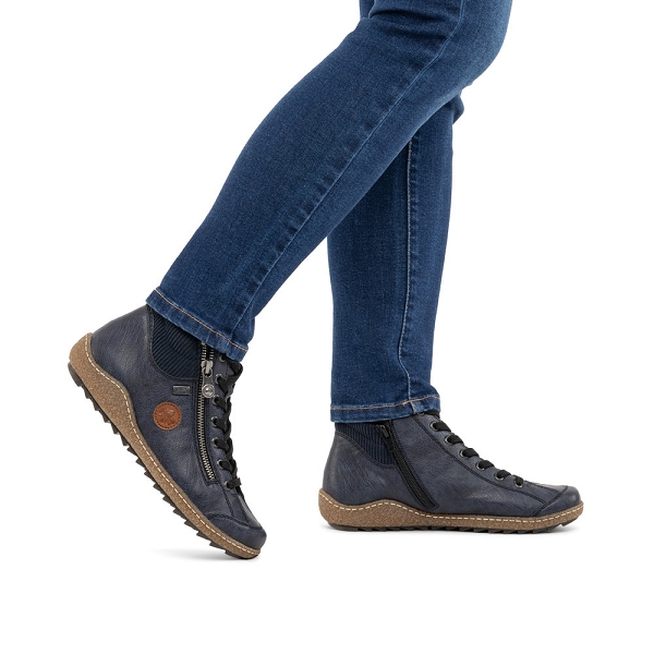 Rieker bottines et boots l7514 15 bleuD156701_4