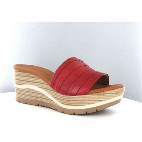 Paula urban mules 1155 rougeE029101_2