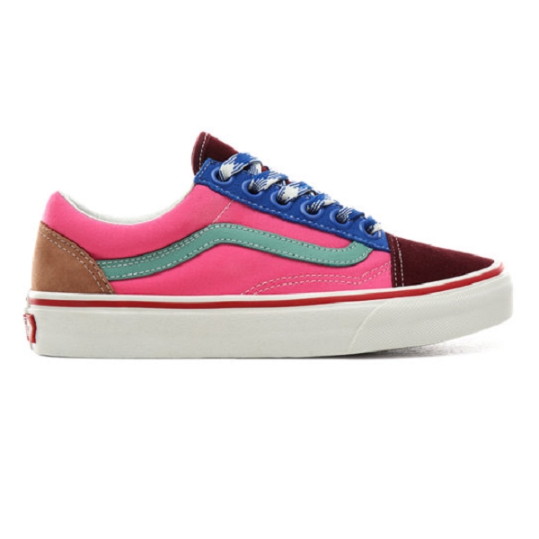 Vans ua old skool frayed laces multicolore