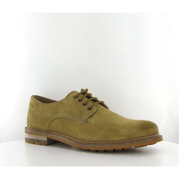 Clarks lacets foxwell hall marronE080301_2
