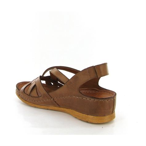 Karyoka nu pieds et sandales pana marronE083801_3