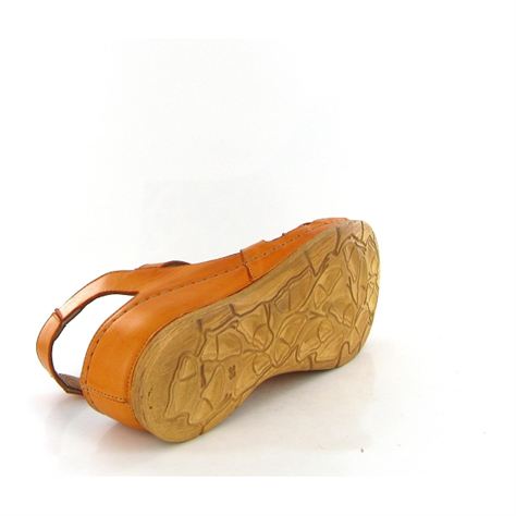 Karyoka nu pieds et sandales pana orangeE083802_4