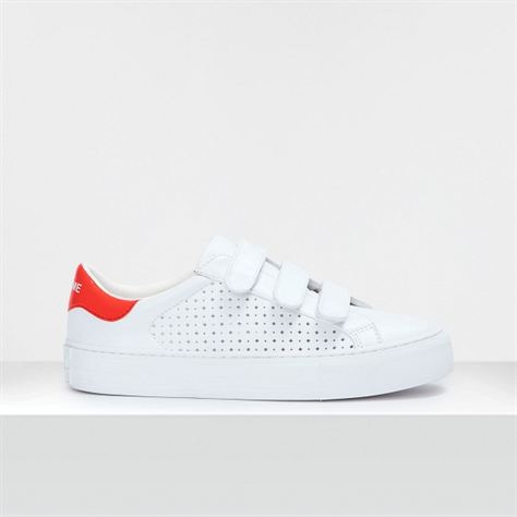 no name arcade straps blanche