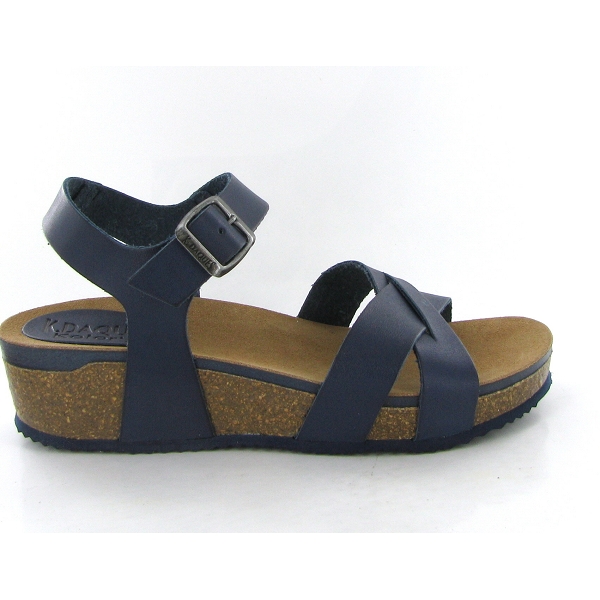 K daques nu pieds et sandales xori bleuE140301_2