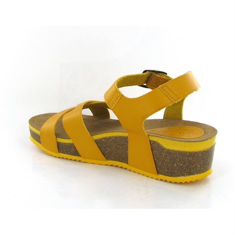 K daques nu pieds et sandales xori jauneE140302_3