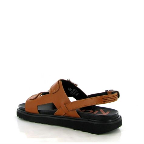 Kickers nu pieds et sandales neosummer camelE140903_3