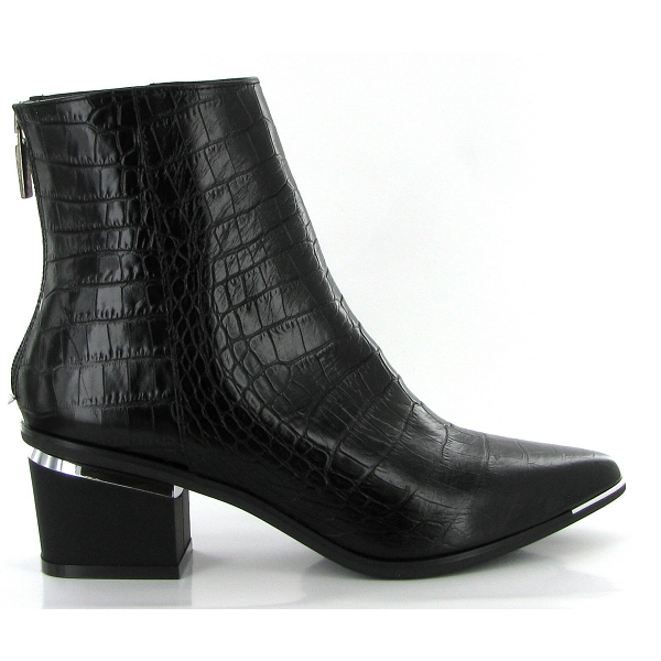 Perlato bottines et boots 11262 croco noirE142701_2