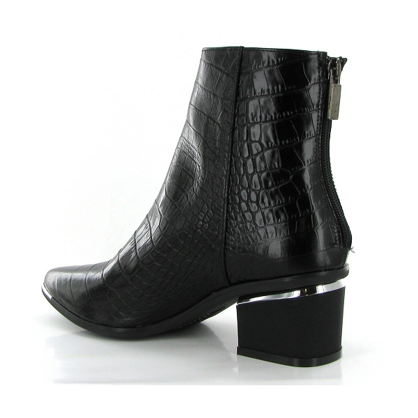 Perlato bottines et boots 11262 croco noirE142701_3